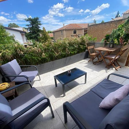 L'Esplanade, Appartement En Centre-Ville Au Calme Puisserguier Zewnętrze zdjęcie