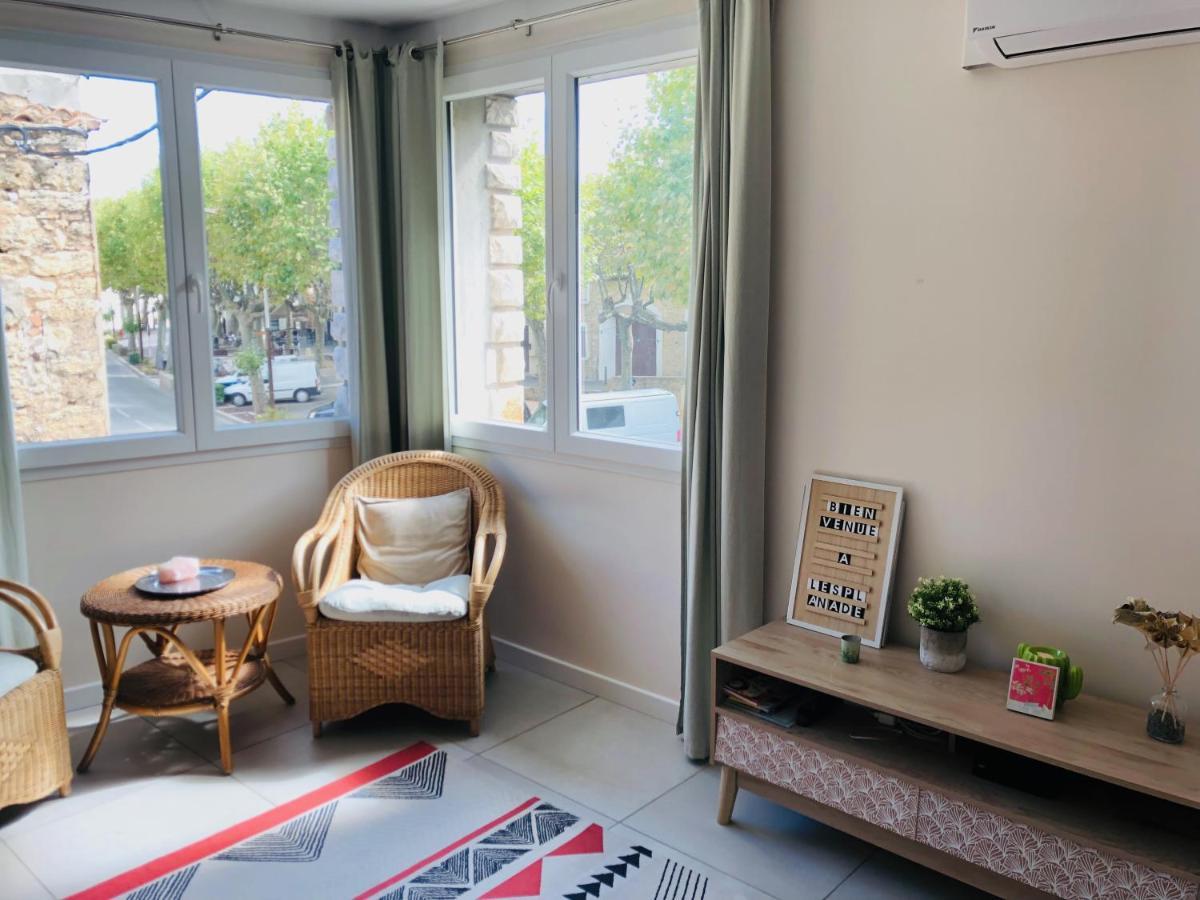 L'Esplanade, Appartement En Centre-Ville Au Calme Puisserguier Zewnętrze zdjęcie
