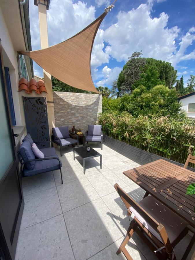 L'Esplanade, Appartement En Centre-Ville Au Calme Puisserguier Zewnętrze zdjęcie